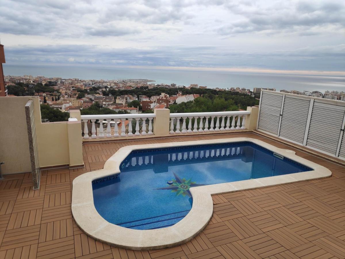 Beach House. Casa Con Piscina Privada กาลาเฟลล์ ภายนอก รูปภาพ