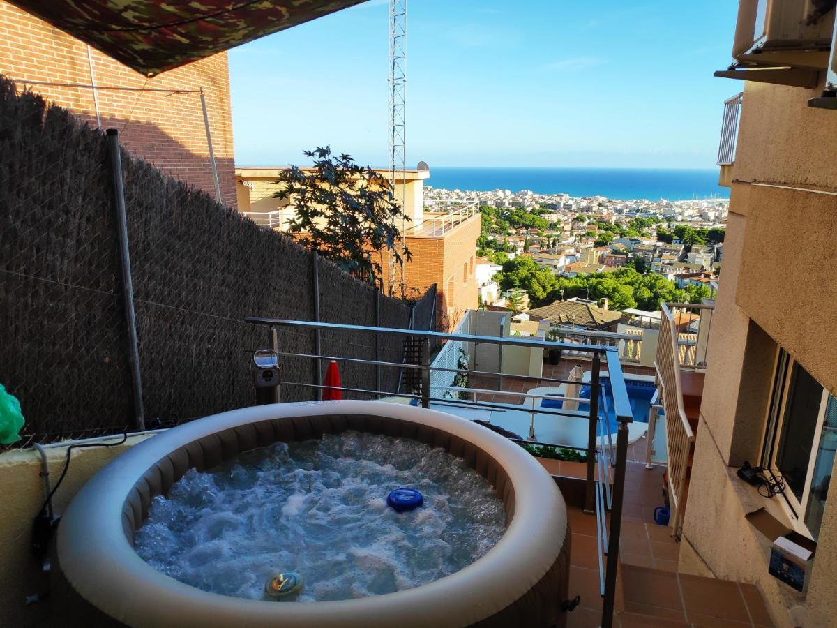 Beach House. Casa Con Piscina Privada กาลาเฟลล์ ภายนอก รูปภาพ