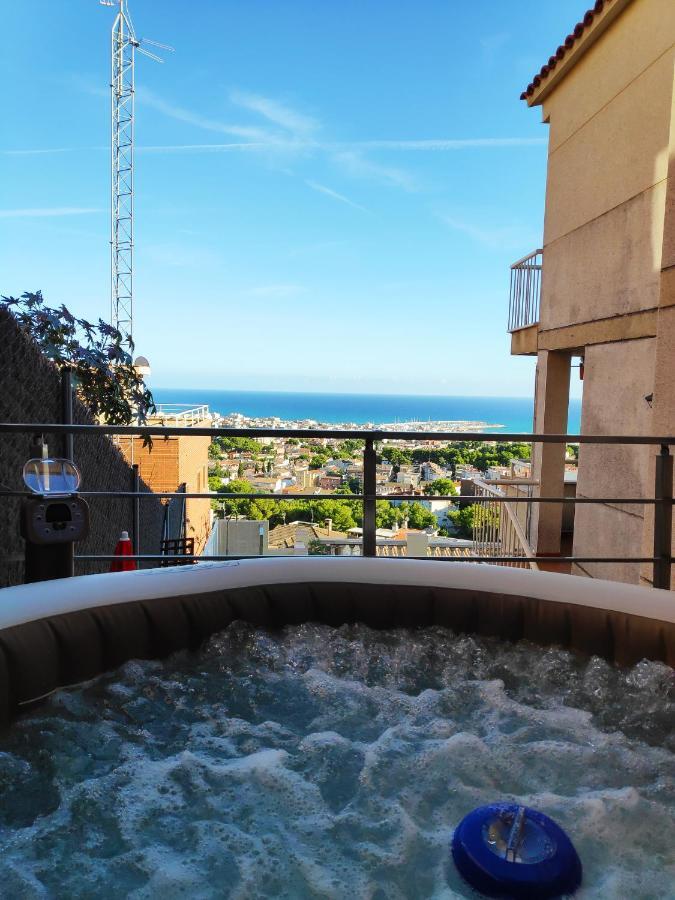Beach House. Casa Con Piscina Privada กาลาเฟลล์ ภายนอก รูปภาพ
